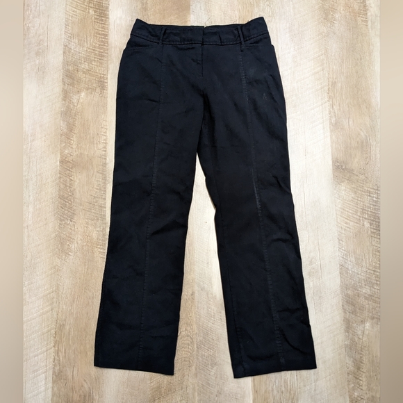 Express Black Dress Pants Size 7/8 S - Picture 1 of 10